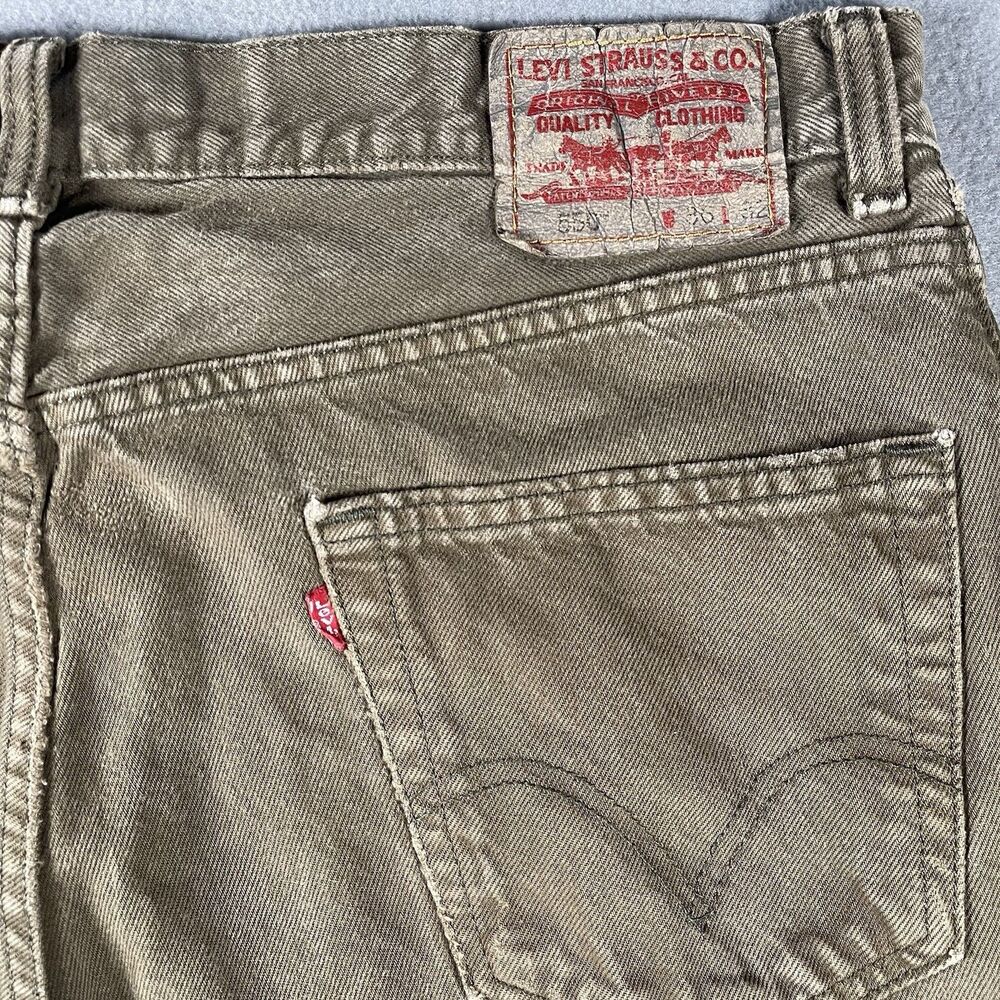 Vintage Levi's 550 Men’s Jeans 36x32 Brown Relaxed Fit Tapered Cotton VTG